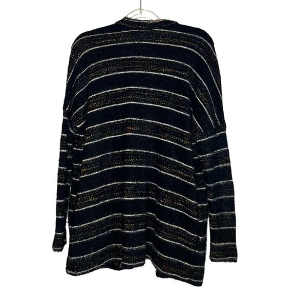 Modcloth Black Multicolor Metallic Sweater S - Picture 2 of 2